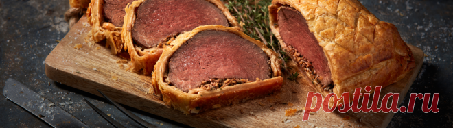 Звезда новогоднего стола — говядина «Веллингтон»