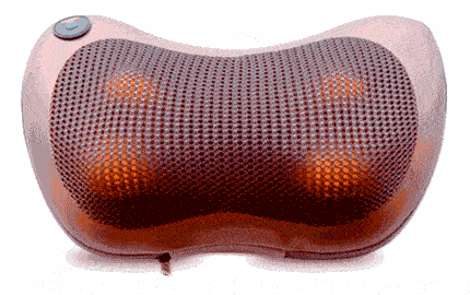 Ostio Pillow - революционная массажная подушка с подогревом

Эта инновационная подушка обеспечивает глубокое расслабление и снижение напряжения в мышцах спины, шеи и всего тела. Ключевые особенности:
Инфракрасный подогрев : обеспечивает эффективность массажа, способствуя более быстрому расслаблению и восстановлению мышц.
4 встроенных ролика : направьте точечный массаж, чтобы снять напряжение в определенных местах тела.
Универсальность : подушку можно использовать для масса...