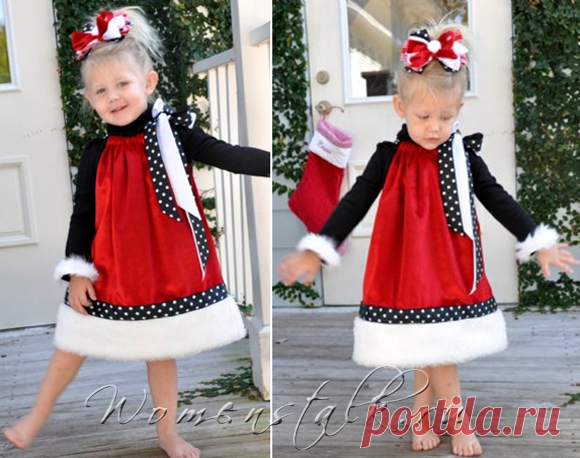 Новогодние платья для девочек — сшить самим быстро и просто. Часть 3. |
