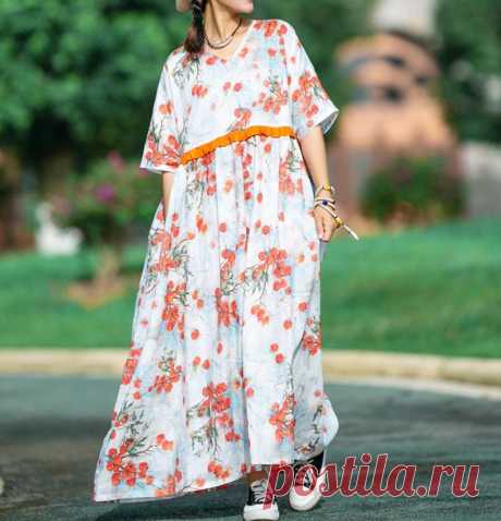 Summer long dress skater dress plus size maxi dress Bridal | Etsy