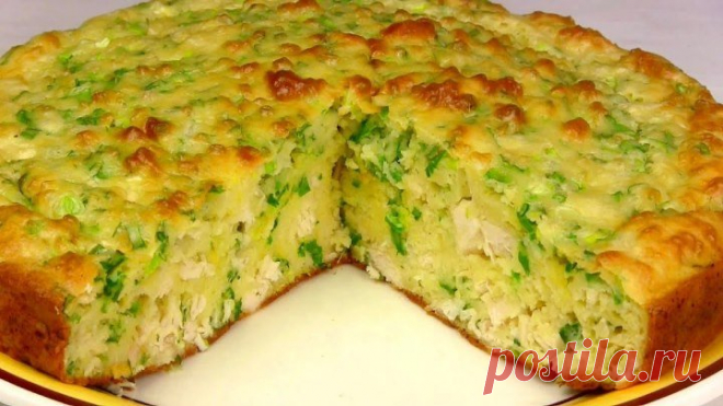 Безумно Вкусный ЗАЛИВНОЙ ПИРОГ/Простой рецепт