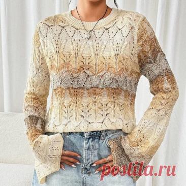 Креативные решения для вязаного гардероба. Разбираем 5 вязаных новинок на осень из магазина Shein | Вяжем вместе! | Дзен
