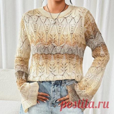 Креативные решения для вязаного гардероба. Разбираем 5 вязаных новинок на осень из магазина Shein | Вяжем вместе! | Дзен