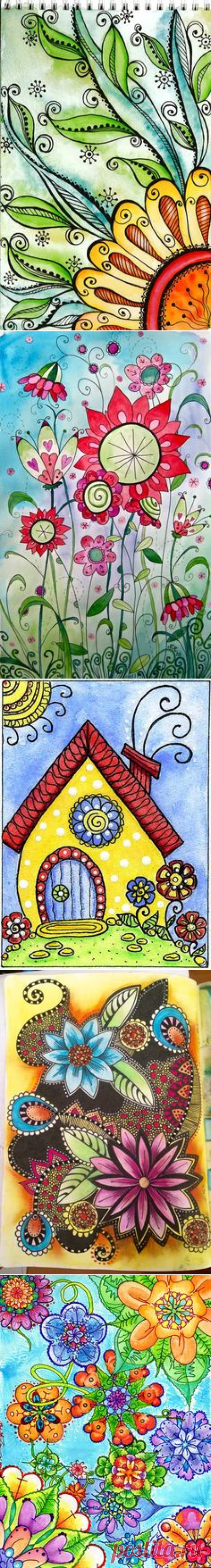 (168) ATC 288 by t42goller, via Flickr | Art Journal Que