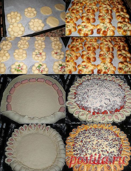 Техника красивой выпечки.