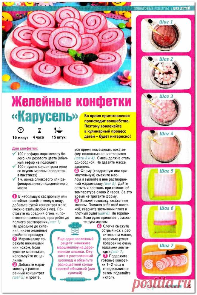 Желейные конфетки "Карусель"