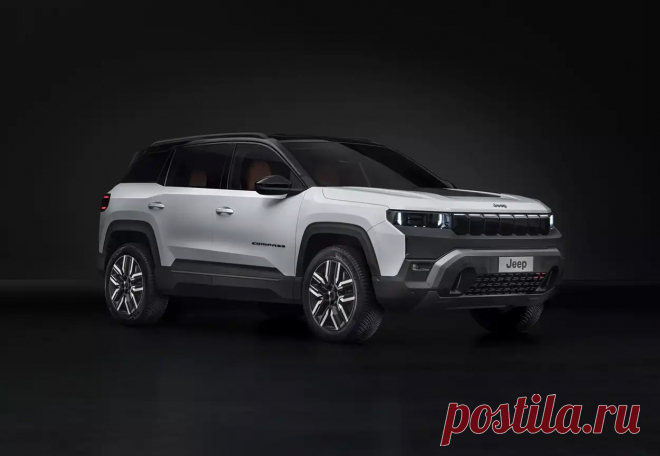 Jeep Compass 2026: электрификация нового поколения компактного внедорожника