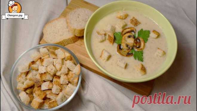 Картофельный суп-пюре с шампиньонами / Простые рецепты