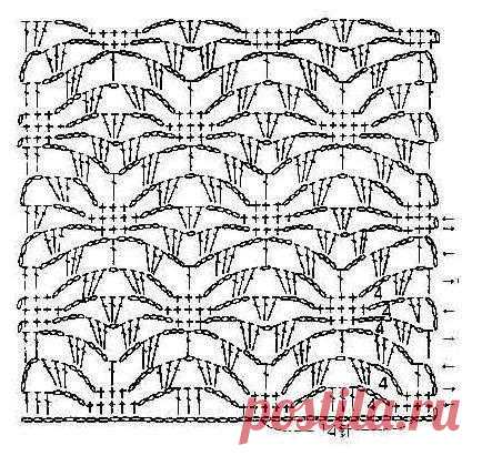 Подборка схем для разной вариации узора 