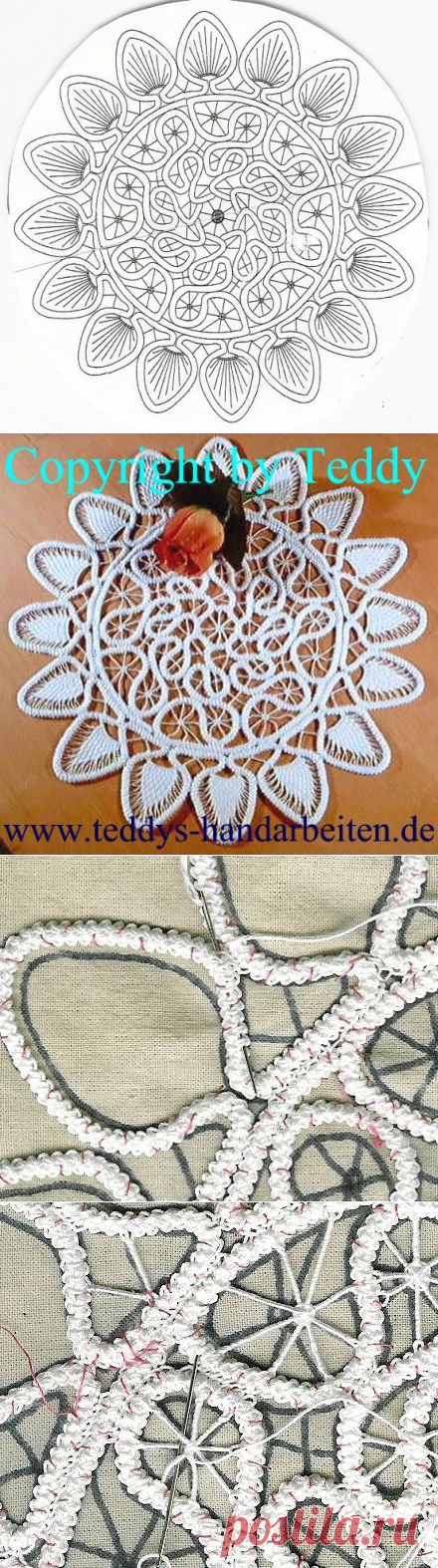 Deckchen mit Ananasmuster