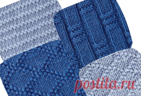 Простые узоры для жилетов, шапок, кардиганов. Никаких кос и аранов, только лицевые и изнаночные петли | Тепло о вязании | Яндекс Дзен