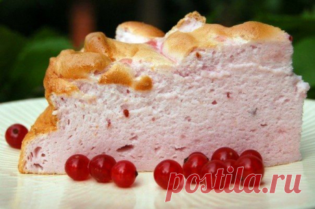 Торт легкий Розовое облако