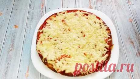 Нереальная вкуснота на завтрак за 10 минут! очень вкусн Quick Pizza
