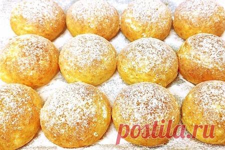 Творожные булочки за 5 минут + выпечка – рецепт с фото