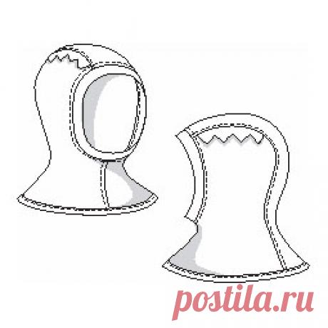Выкройка Оттобре: шапка-шлем | Шкатулка