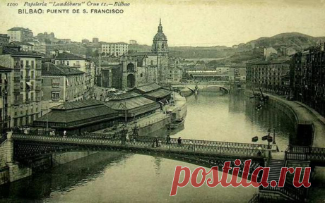Secretos de Euskadi в Твиттере: «Recordando el Bilbao antiguo.. Puente de San Francisco SI T GUSTA HAZ RT https://t.co/jSINFkB8zh»