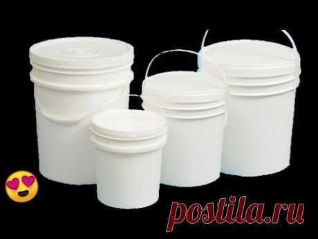 Nunca mais jogue balde fora 3 ideias geniais😱reciclagem decoração
