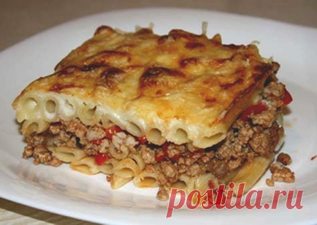 Лазанья из макарон | Печем и варим