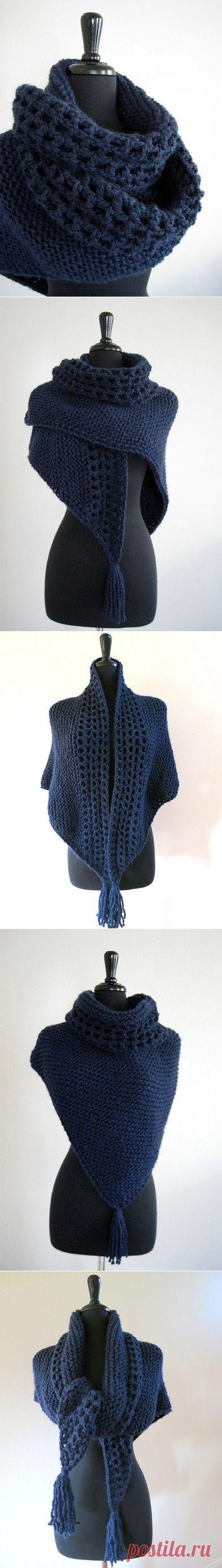 Замечательный шарф-шаль!