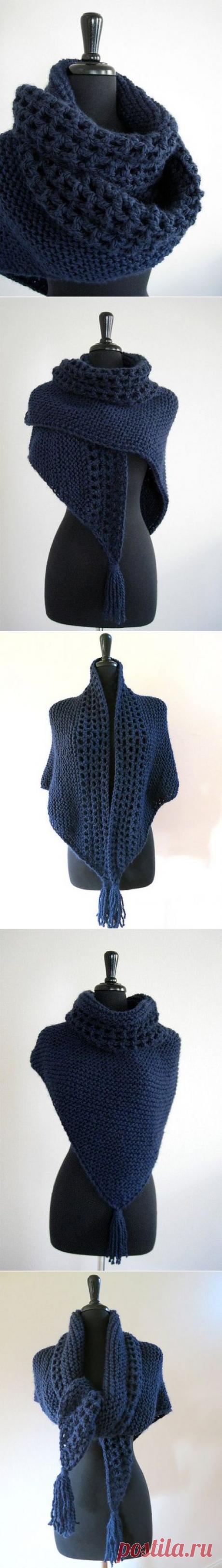 Замечательный шарф-шаль!