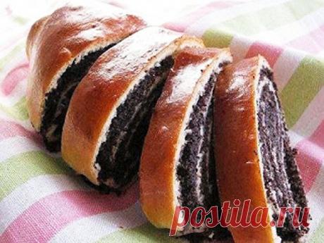 ВЕТЧИНА В БАНКЕ - ПАЛЬЧИКИ ОБЛИЖЕШЬ. Вкуснотища необыкновенная!: Творожный рулет с маком