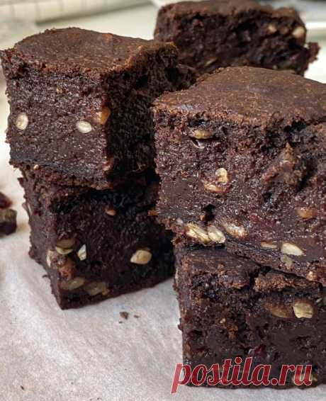 Брауни с клюквой