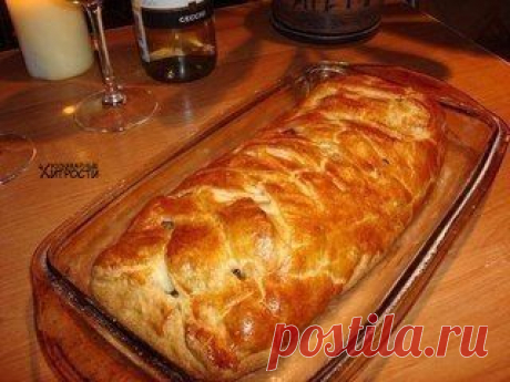 БЫСТРЫЙ МЯСНОЙ ПИРОГ С ГРИБАМИ 🍕 / Райская пища