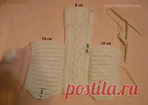 Схема вязания спицами шапочки для новорожденного | Сайт о рукоделии