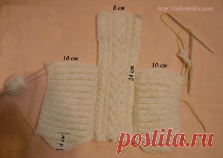 Схема вязания спицами шапочки для новорожденного | Сайт о рукоделии