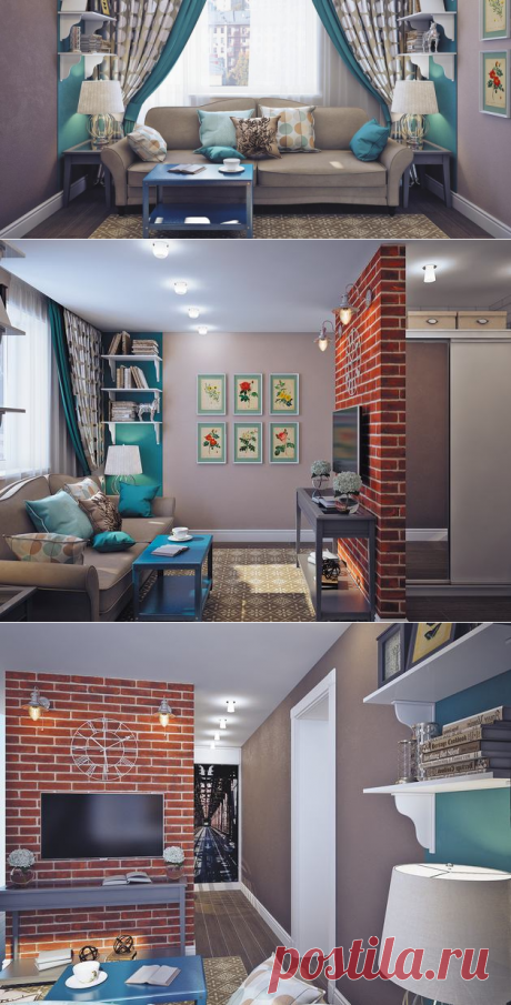 Проект недели: как из тридцатиметровой однушки сделать трёшку — Roomble.com