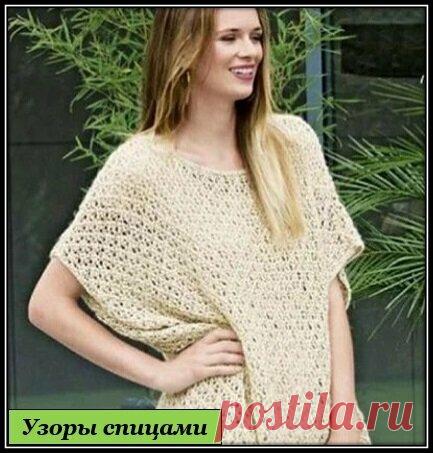 Ажурные узоры для летнего вязания | 