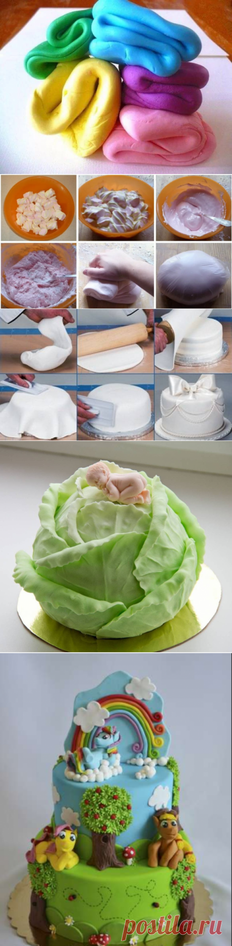 Работаем с сахарной мастикой: полезные советы для начинающих ... и не только