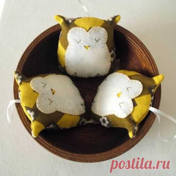 Мягкие игрушки своими руками - Заяц и сова / Тильда, мягкие игрушки своими руками, выкройки / КлуКлу. Рукоделие - бисероплетение, квиллинг, вышивка крестом, вязание