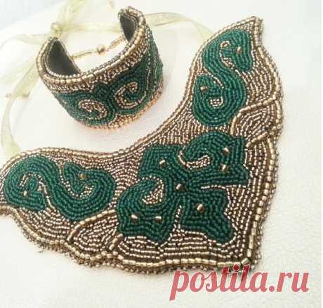 Казахское колье