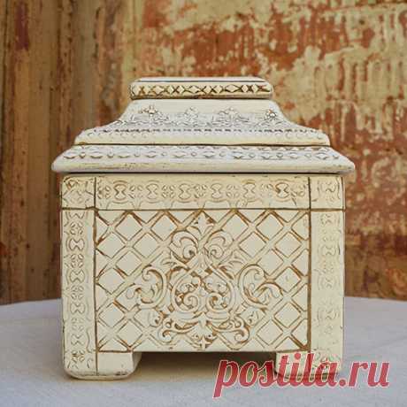 Имитация слоновой кости. Ларец..Елена Раевская.foreven.ru
