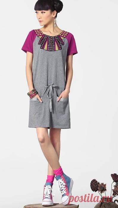 Аппликации и вышивка одежды в китайском исполнении