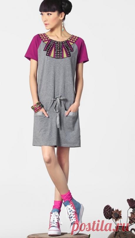 Аппликации и вышивка одежды в китайском исполнении