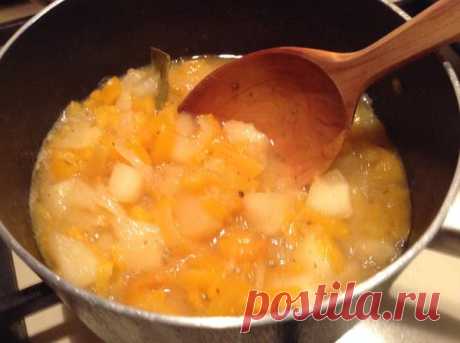 Соус из кураги с яблоками