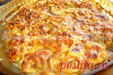 Свинина запеченная с кабачками и помидорами «Ростовская»!..