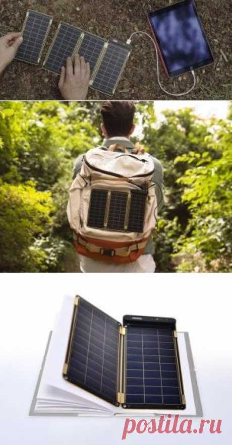 Альтернативные источники энергии и виды транспорта на нем Solar Paper — новое портативное зарядное устройство на солнечны батареях | Альтернативные источники энергии и виды транспорта на нем