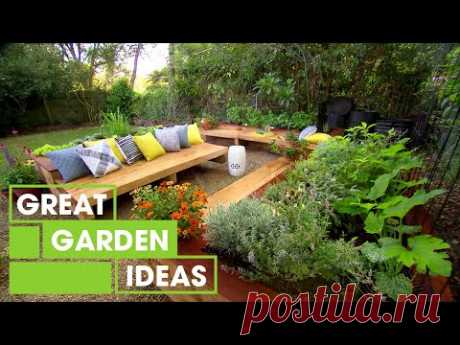 Family Garden Makeover | Gardening | Great Home Ideas - YouTube