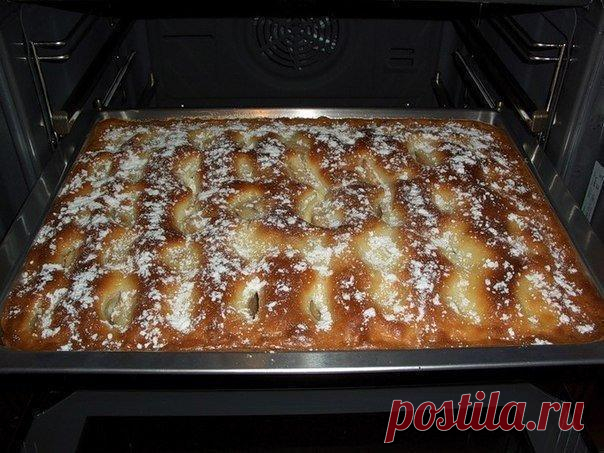 Пирог с яблоками! Просто пирожное!