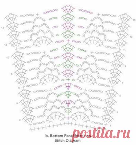 Туника с запахом крючком