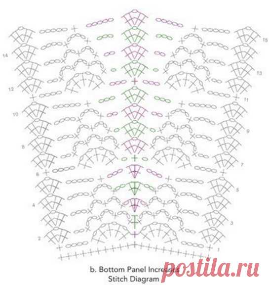 Туника с запахом крючком