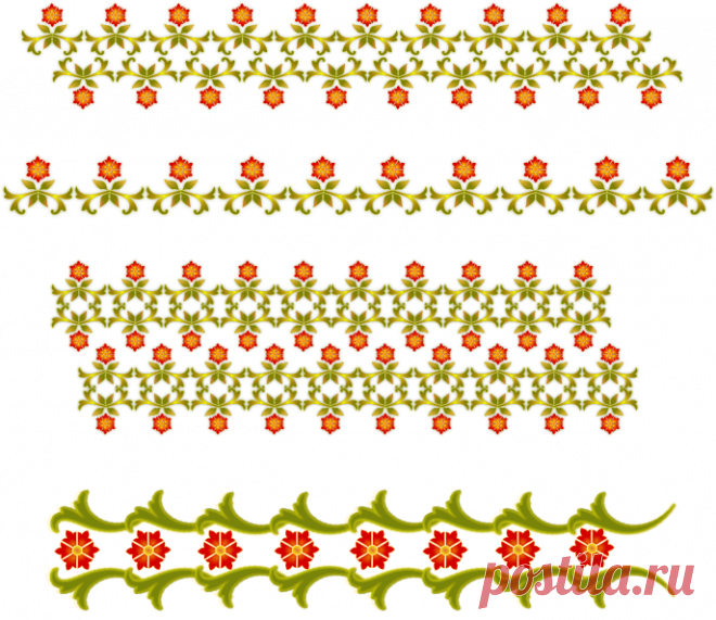 мои работы -бордюры