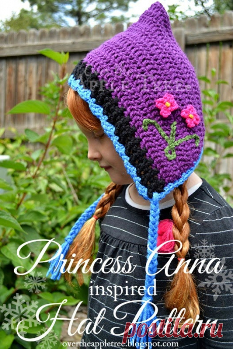 Over The Apple Tree: Princess Anna Crochet Hat