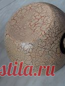 МК лак плюс ПВА получается доступный кракелюра