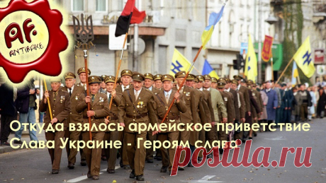 Откуда взялось армейское приветствие Слава Украине - Героям слава 
 
Наш давний знакомый канал так часто клепает ролики, что не успеваем следить. Но внимательные зрители присылают самое интересное.
Этот выпуск у них – на тему нового армейского приветствия, и не толь…