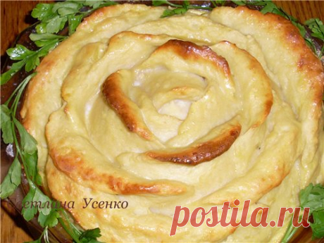 Картофельная запеканка. Роза - Простые рецепты Овкусе.ру