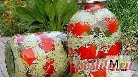 Томаты в капусте - кулинарный рецепт. Миллион Меню